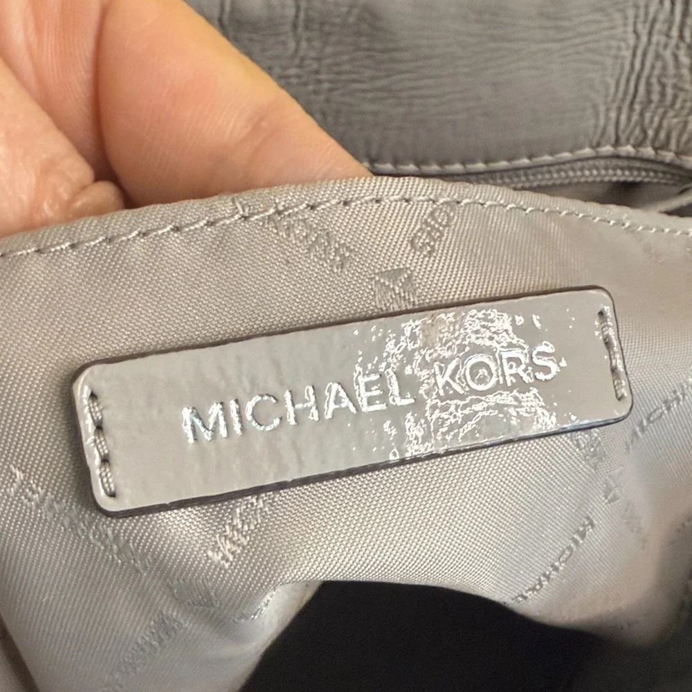 Michael Kors Monogrammed Gray Tote bag